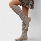 Nelena | Perforated Orthopedic Ankle Boots with Buckle