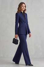 Norena | Tailored Blazer and Wide-Leg Trouser Suit