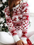 Ophora | Christmas Fair Isle Reindeer Snowflake Sweater