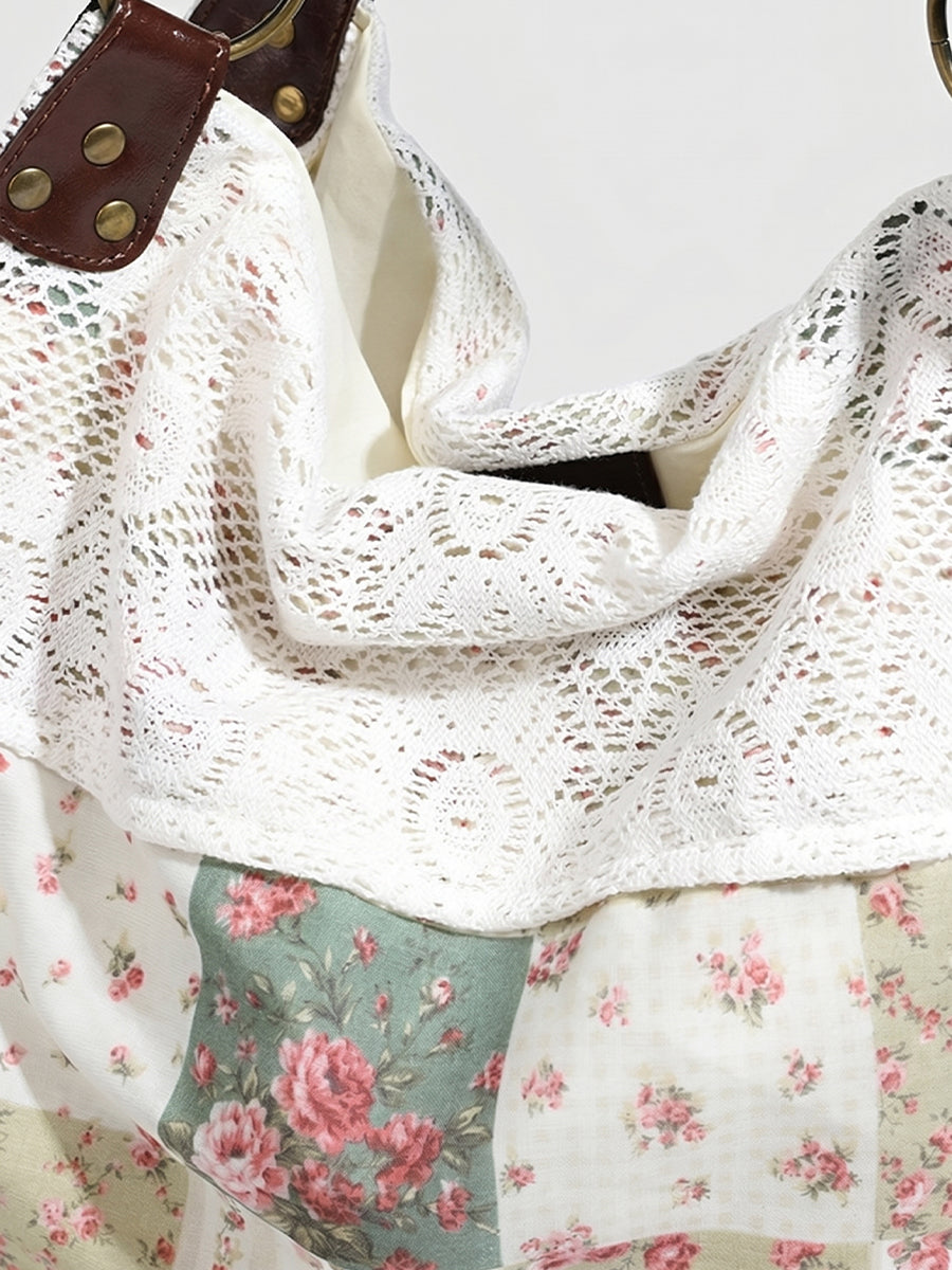 Beatrice™ | Patchwork Garden Tote Bag