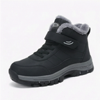 Penisse | Fur Lined Ankle Winter Boots with Strap