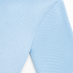 Rhenne | Bow Neck Ribbed Knit Sweater