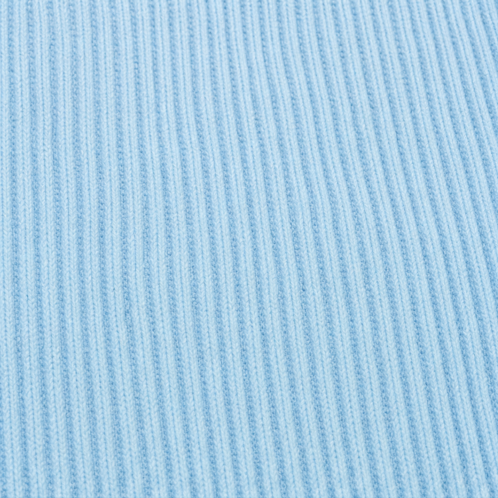 Rhenne | Bow Neck Ribbed Knit Sweater