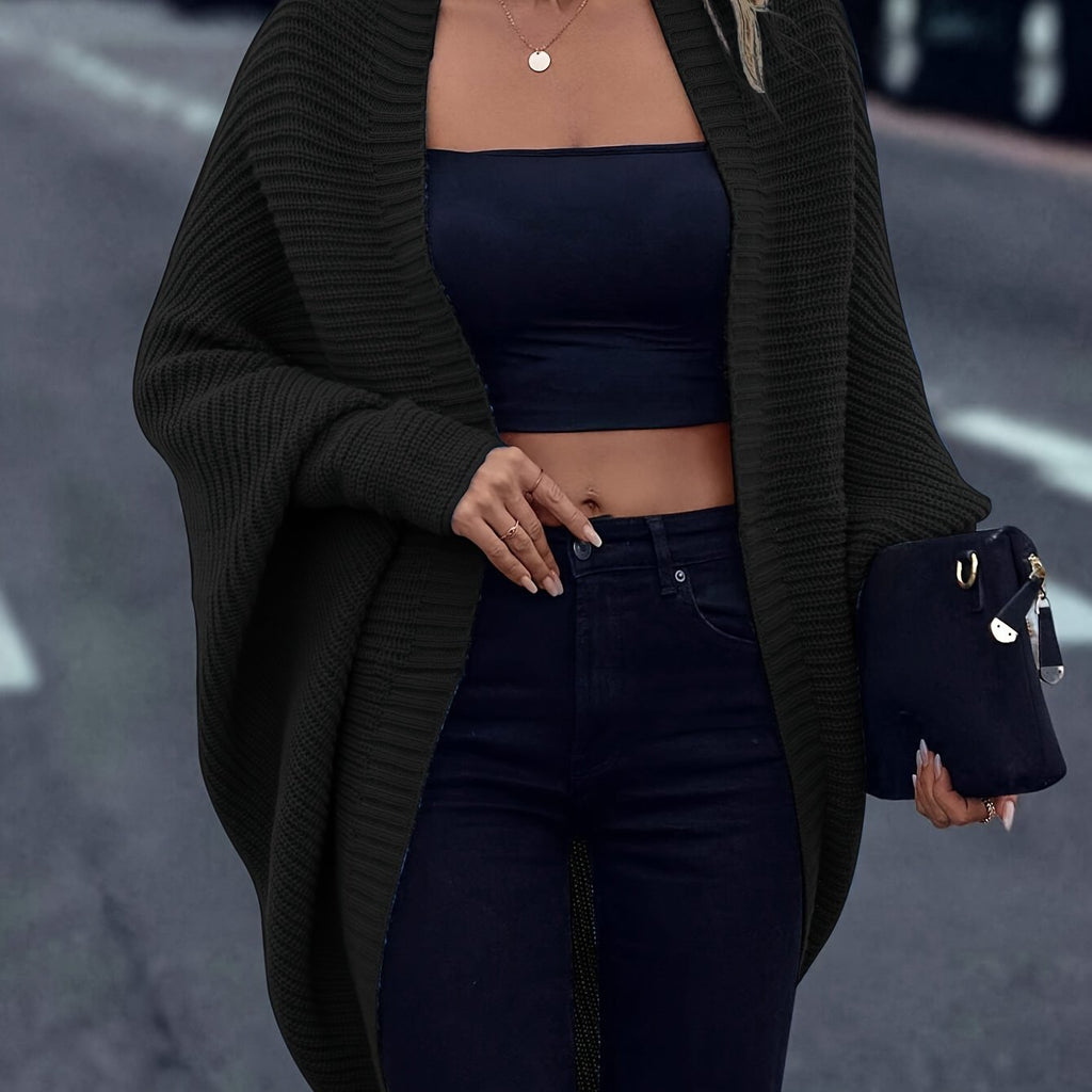Rosora | Christmas Longline Knit Cardigan