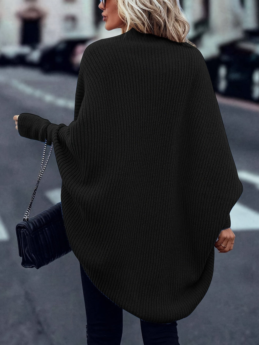 Rosora | Christmas Longline Knit Cardigan