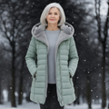 Sabanne | Sherpa Lined Quilted Winter Coat