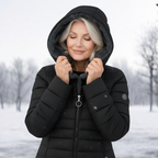 Sabanne | Sherpa Lined Quilted Winter Coat
