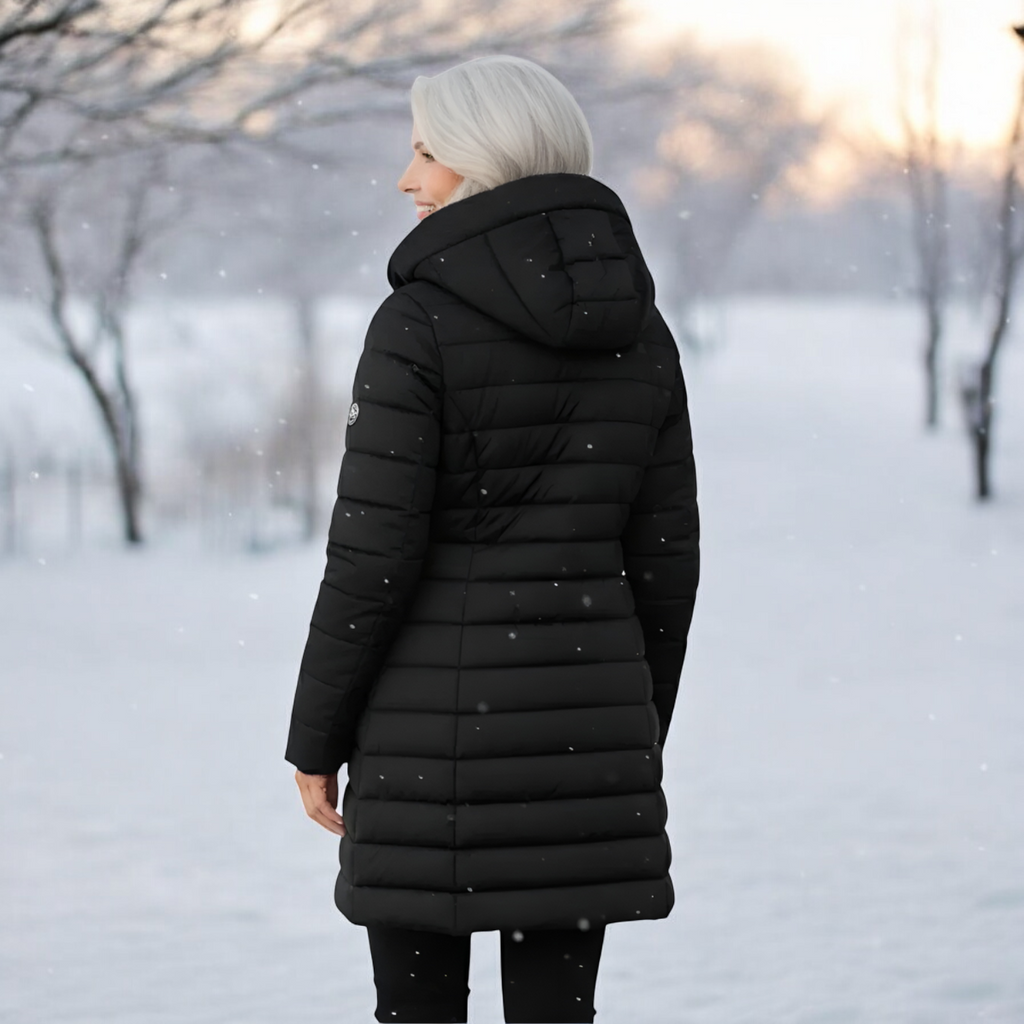 Sabanne | Sherpa Lined Quilted Winter Coat