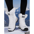 Sabisse | Water-Resistant Lace-Up Winter Boots Plush Lined