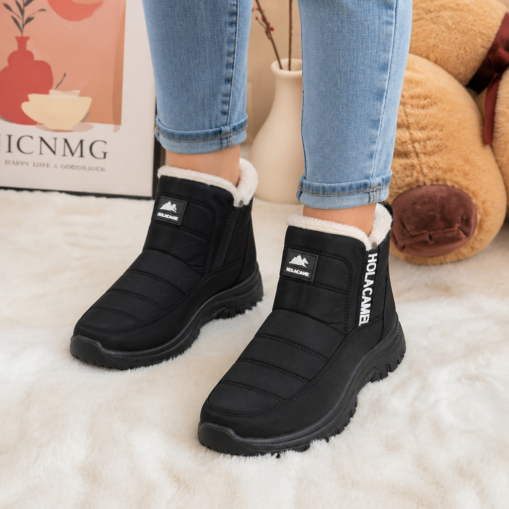 Talisse | Waterproof Faux Fur Lined Snow Boots