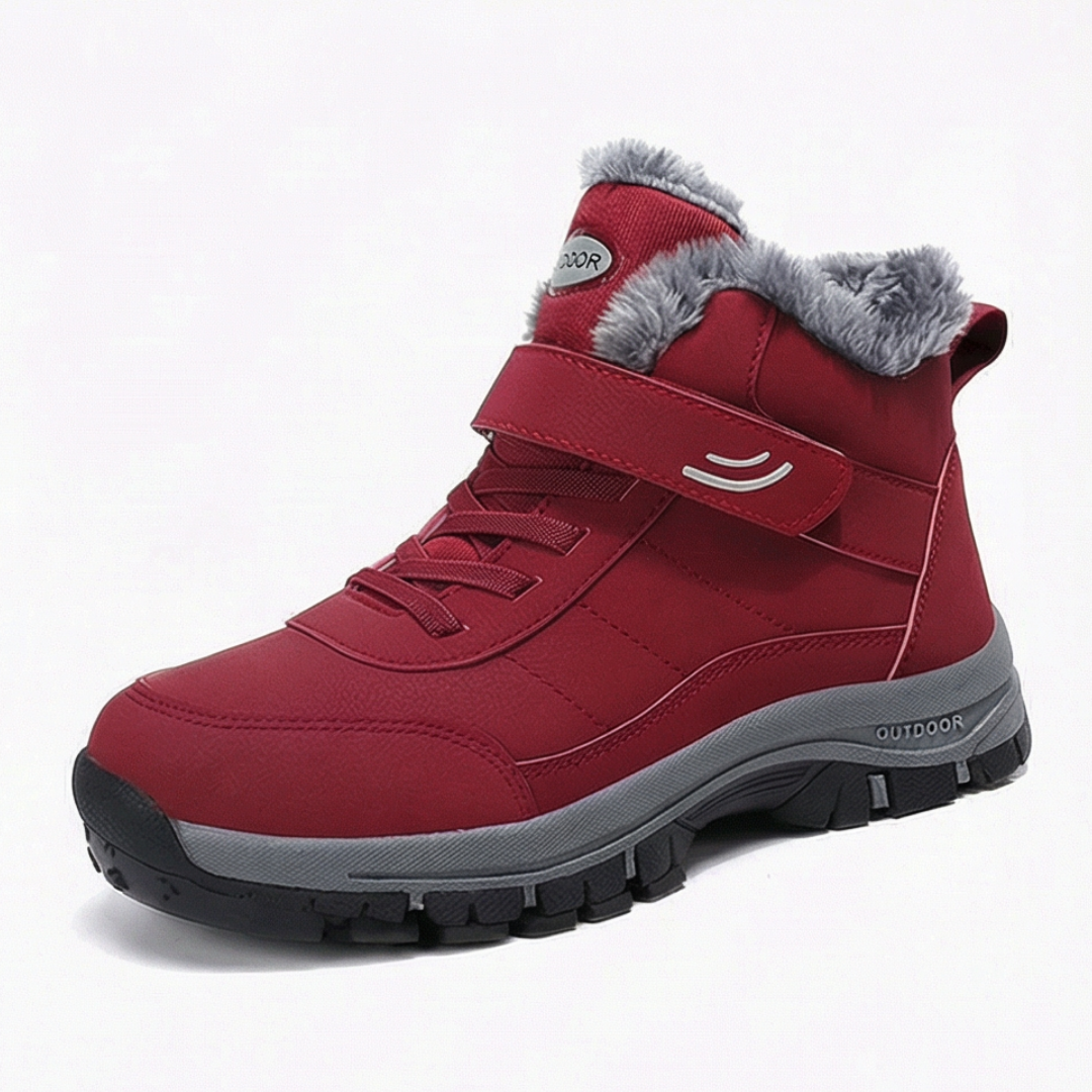 Theaelle | Water-Resistant Fur Lined Ankle Boots