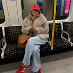 Theanne | Faux Fur Coat with Shawl Collar