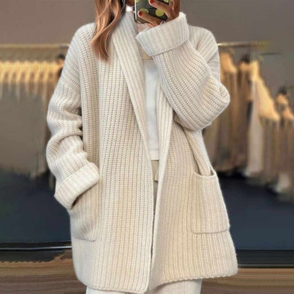 Ulaina | Oversized Chunky Knit Cardigan