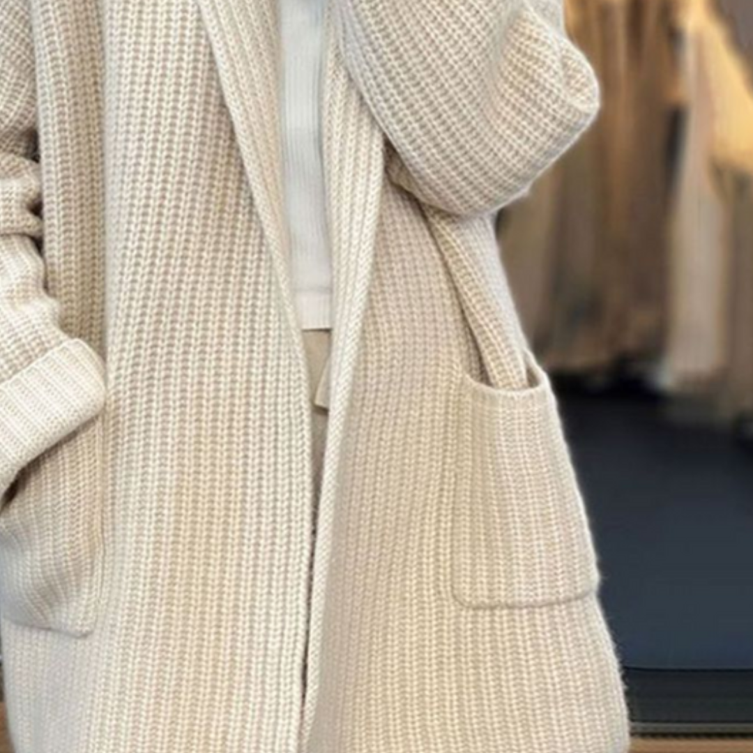 Ulaina | Oversized Chunky Knit Cardigan