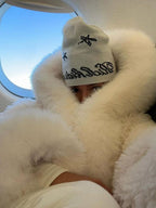 Ulaine | Oversized Hooded Faux Fur Coat