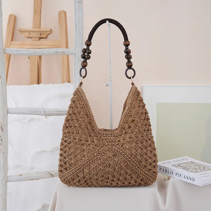 Millie™ | Bohemian Crochet Hobo Tote