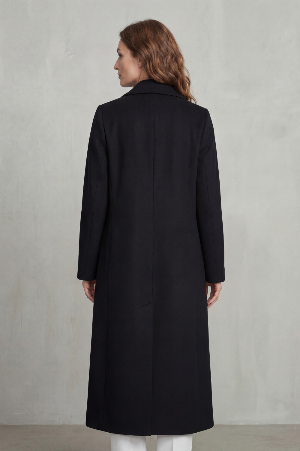 Verana | Double-Breasted Wool Blend Coat