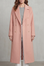 Verana | Double-Breasted Wool Blend Coat