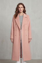 Verana | Double-Breasted Wool Blend Coat