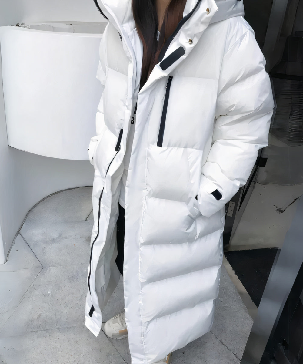Verelle | Hooded Down Long Puffer Coat