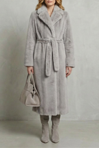 Verina | Long Faux Fur Coat Oversized Fit