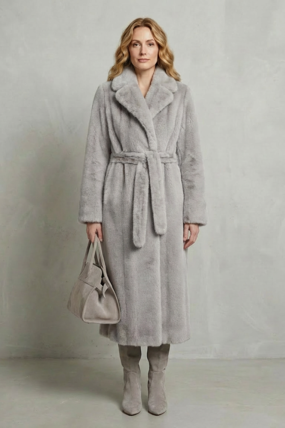 Verina | Long Faux Fur Coat Oversized Fit