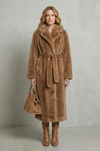 Verina | Long Faux Fur Coat Oversized Fit