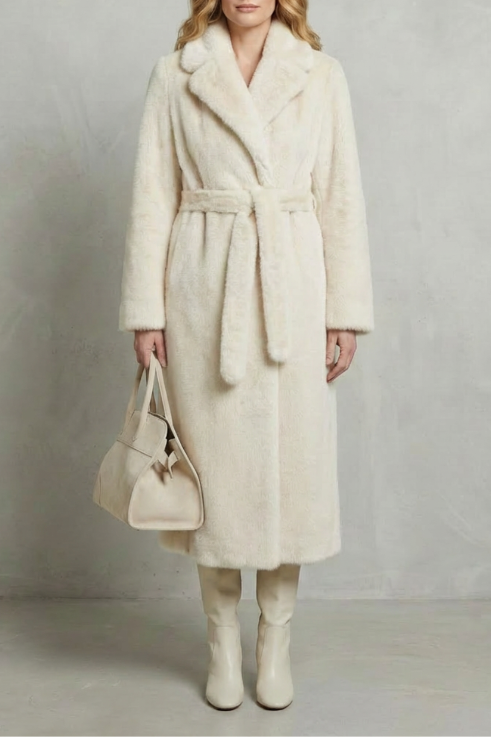 Verina | Long Faux Fur Coat Oversized Fit