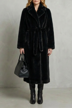 Verina | Long Faux Fur Coat Oversized Fit