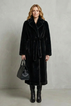 Verina | Long Faux Fur Coat Oversized Fit
