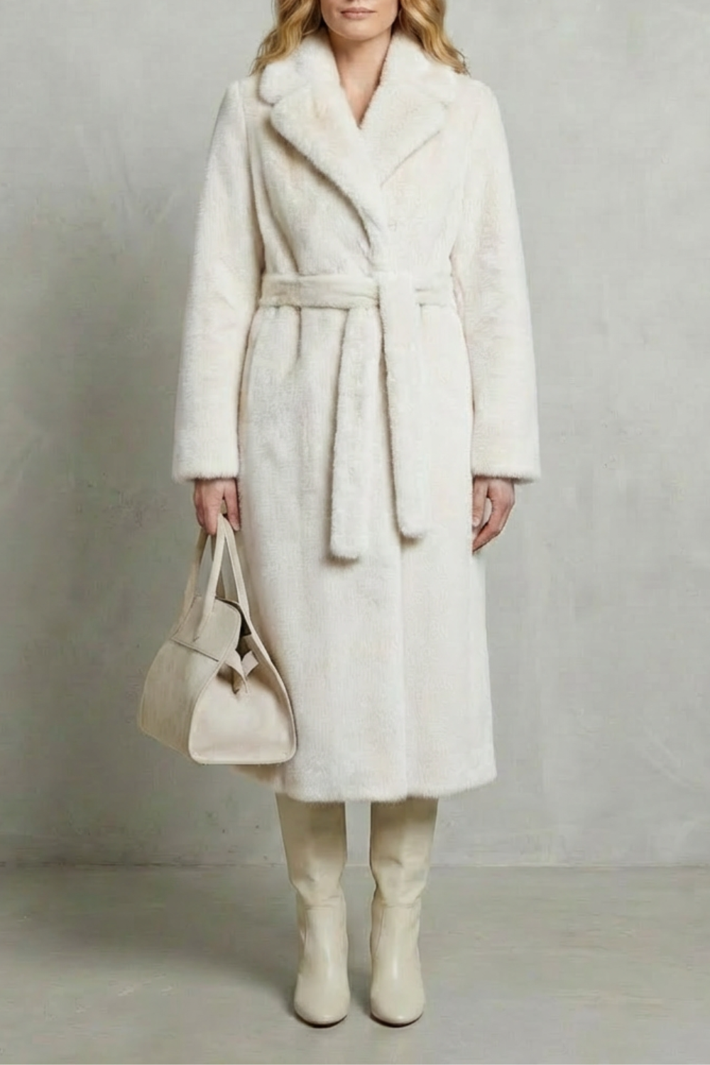 Verina | Long Faux Fur Coat Oversized Fit