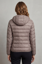 Vioette | Ultra Light Packable Hooded Puffer Jacket