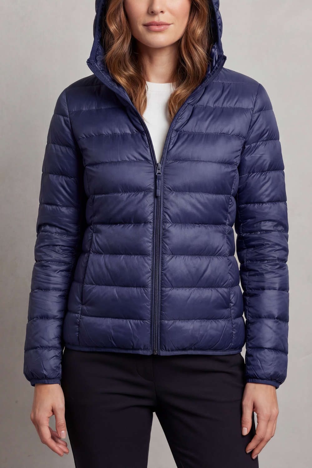 Vioette | Ultra Light Packable Hooded Puffer Jacket