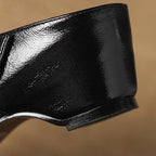 Winanne | Pointed Lambskin Leather Mules