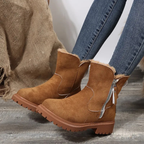 Winena | Faux Fur Lined Fold-Over Winter Boots