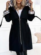 Zelelle | Waterproof Windproof Zip Coat