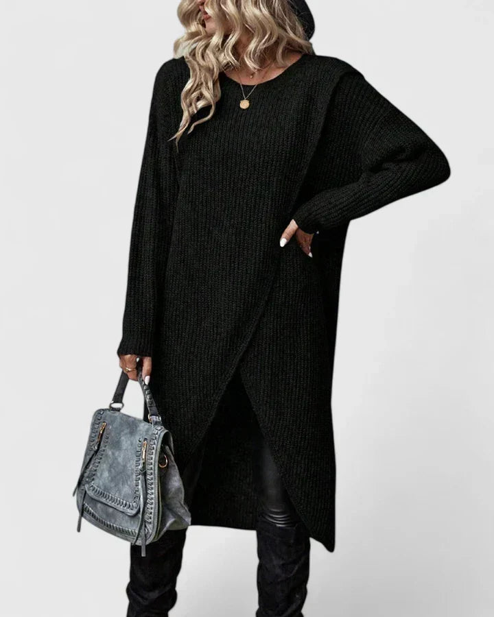 Zeline | Knit Jumper Dress Long Sleeve