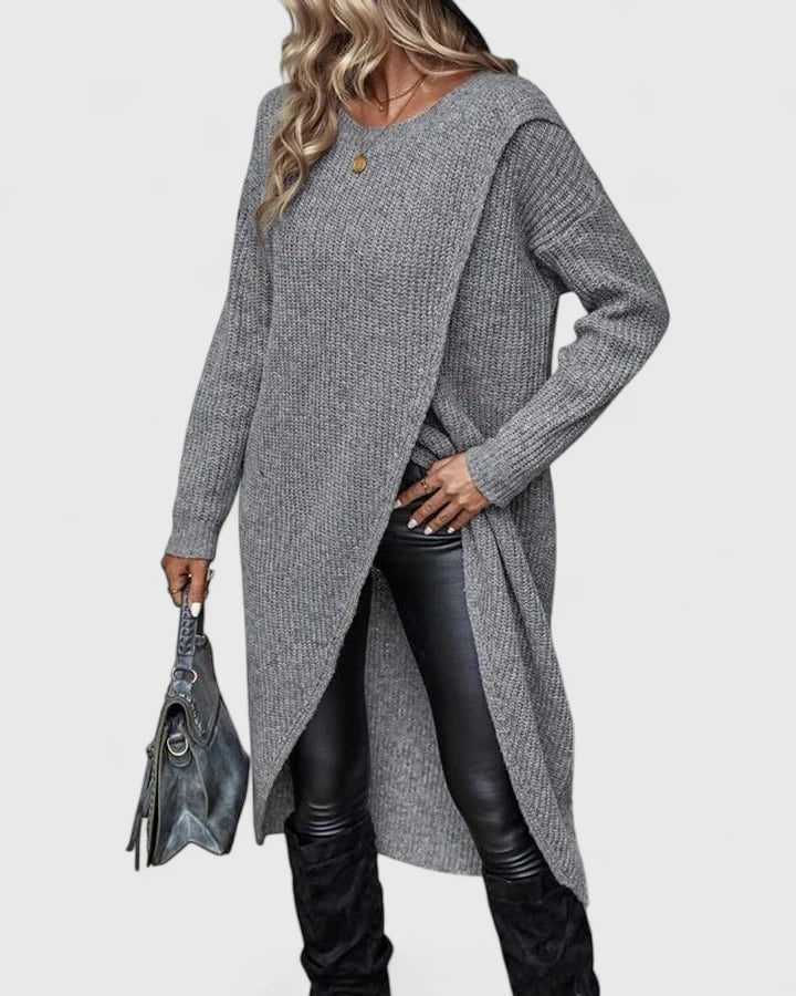 Zeline | Knit Jumper Dress Long Sleeve