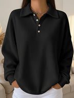Zelisse | Polo Collar Knit Sweater