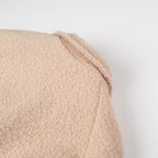 Zelora | Belted Double-Breasted Teddy Coat